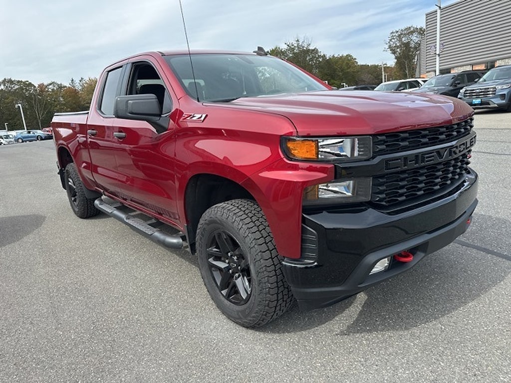 Used 2019 Chevrolet Silverado 1500 Silverado Custom Trail Boss Truck Double Cab