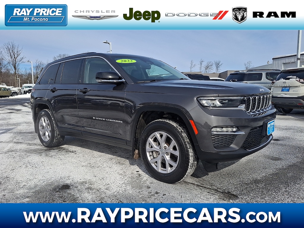 Certified 2022 Jeep Grand Cherokee Limited SUV