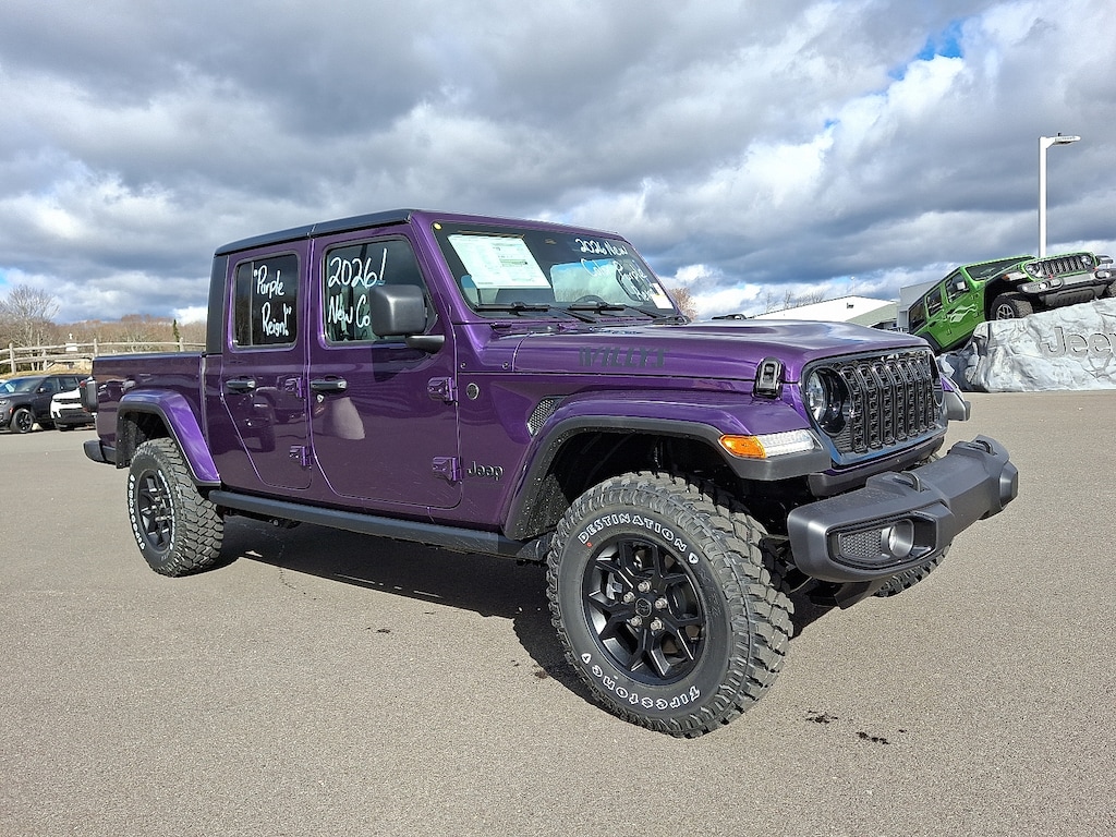 New 2026 Jeep Gladiator Willys 4x4 Pickup