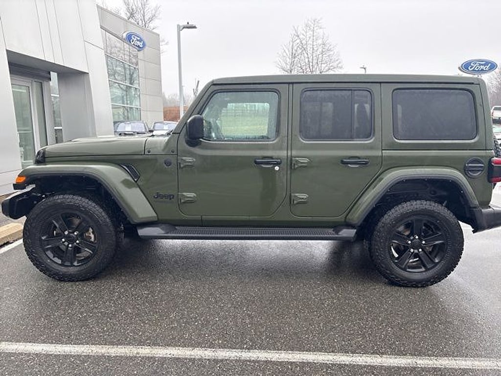 Used 2021 Jeep Wrangler Unlimited Sahara SUV