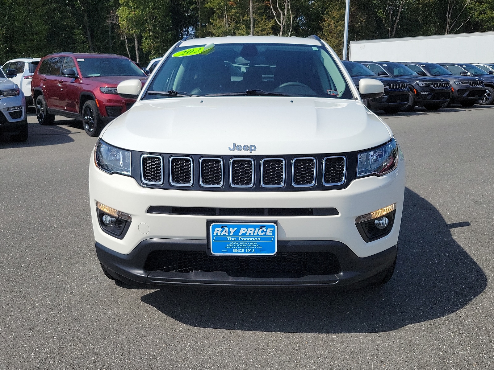 Used 2021 Jeep Compass Latitude with VIN 3C4NJDBBXMT576650 for sale in Stroudsburg, PA