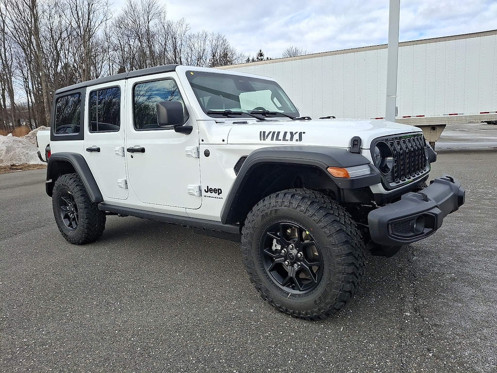 New 2026 Jeep Wrangler 4-Door Willys 4x4 Sport Utility