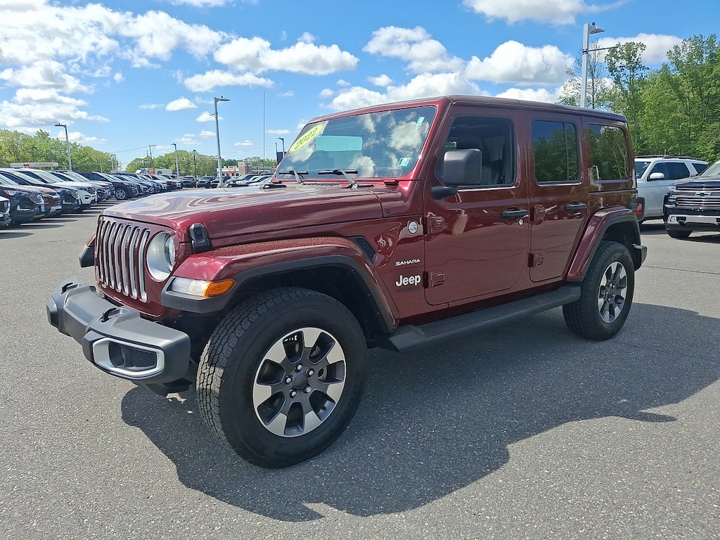 Certified 2022 Jeep Wrangler Unlimited Sahara SUV