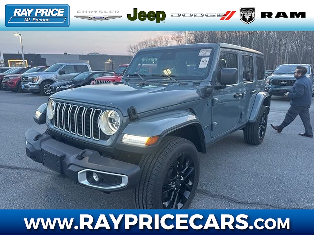 Used 2025 Jeep Wrangler 4xe Sahara SUV