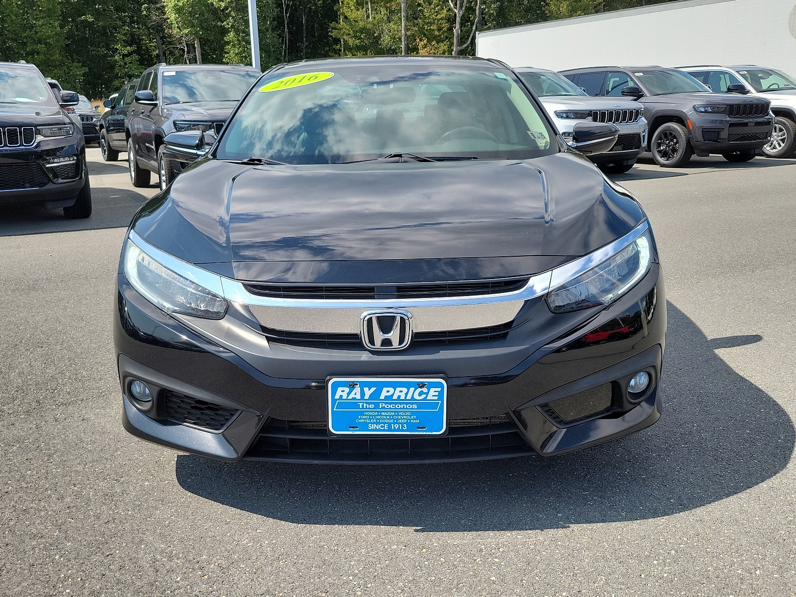 Used 2016 Honda Civic Touring with VIN 19XFC1F95GE200130 for sale in Mount Pocono, PA