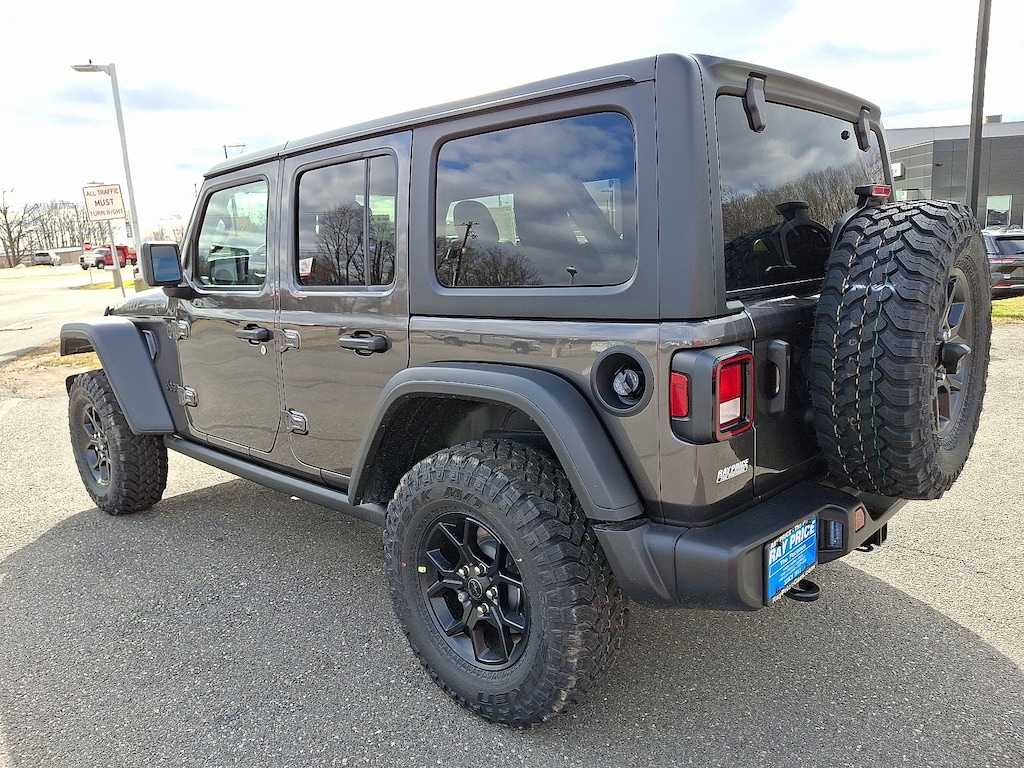 New 2026 Jeep Wrangler 4-Door Willys 4x4 Sport Utility