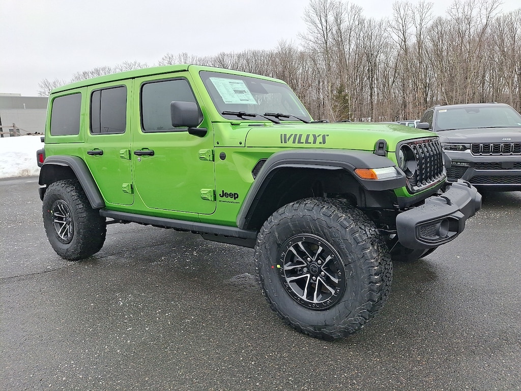 New 2026 Jeep Wrangler 4-Door Willys 4x4 Sport Utility