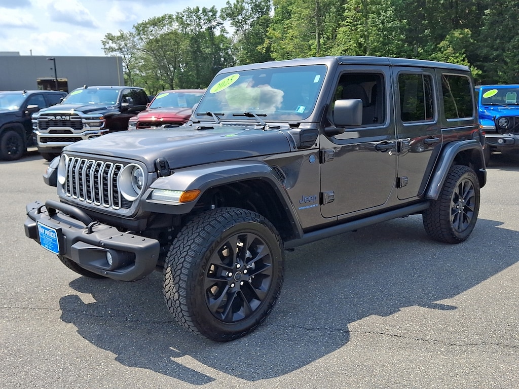 Certified 2025 Jeep Wrangler 4xe Sahara SUV