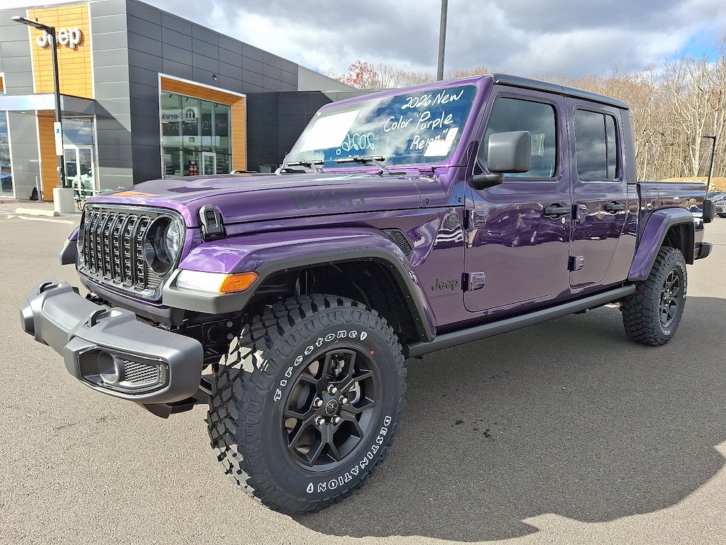 New 2026 Jeep Gladiator Willys 4x4 Pickup