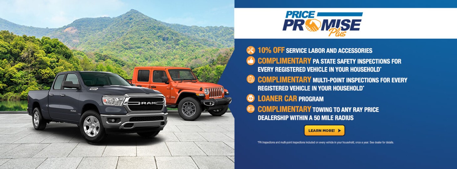 Chrysler Dodge Jeep Ram Dealer Mount Pocono PA Ray Price CDJR