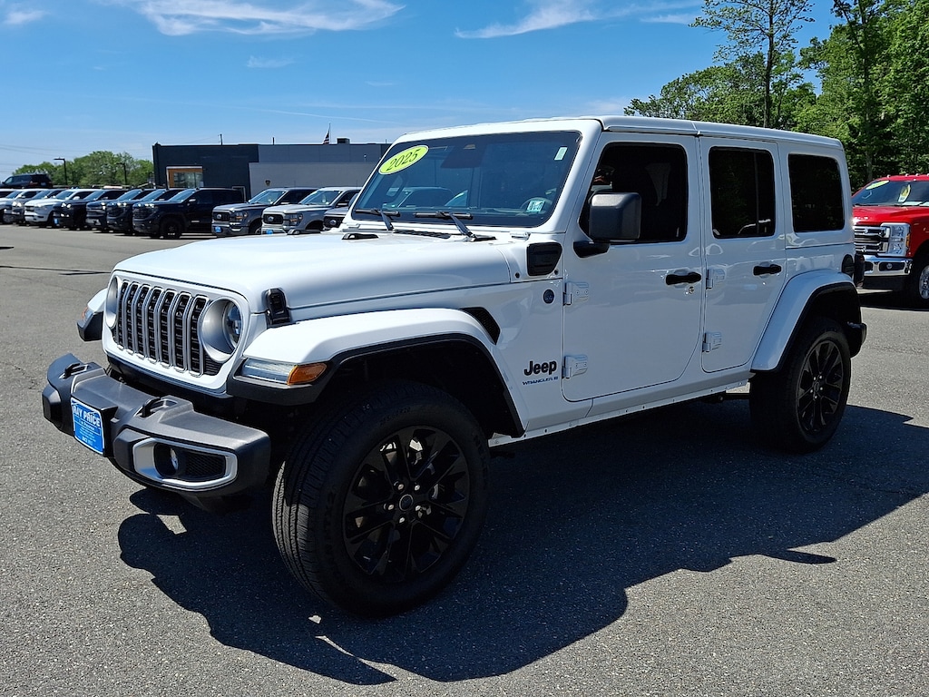Certified 2025 Jeep Wrangler 4xe Sahara SUV