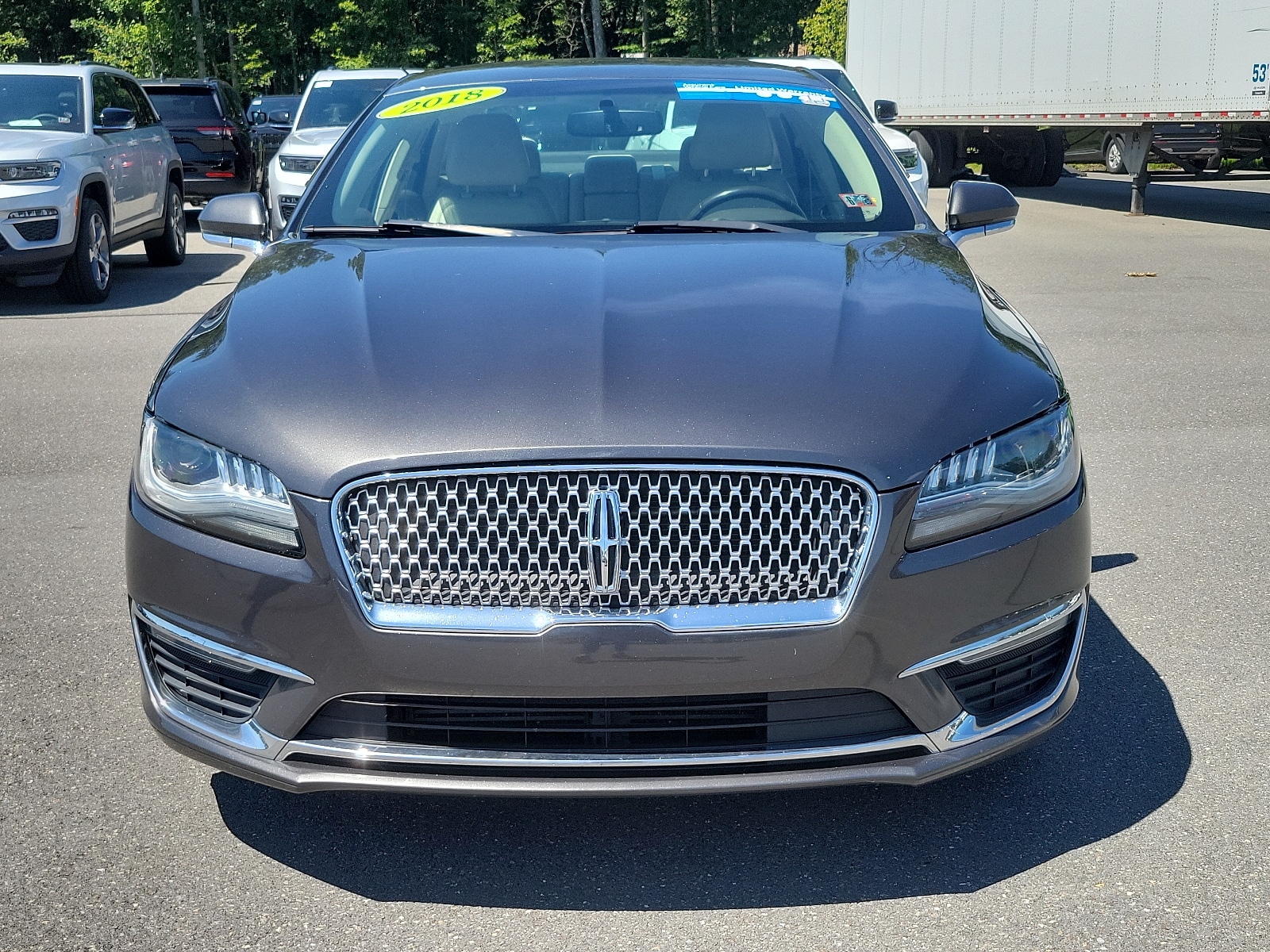 Used 2018 Lincoln MKZ Base/Premiere with VIN 3LN6L5A99JR609340 for sale in Mount Pocono, PA