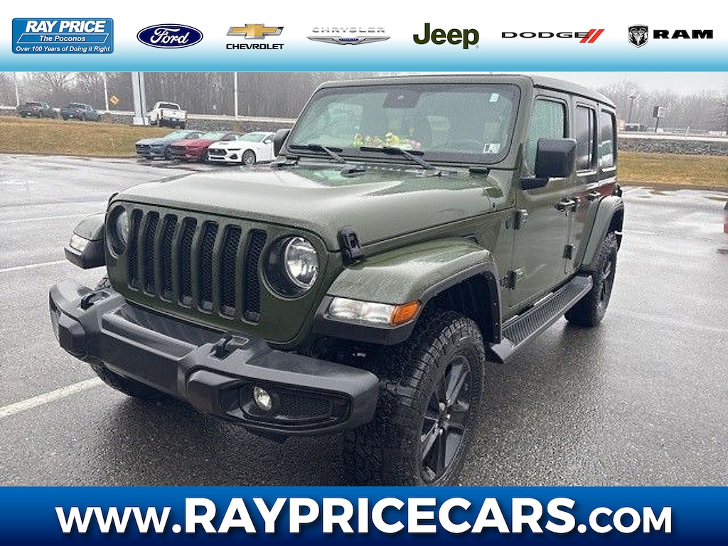 Used 2021 Jeep Wrangler Unlimited Sahara SUV
