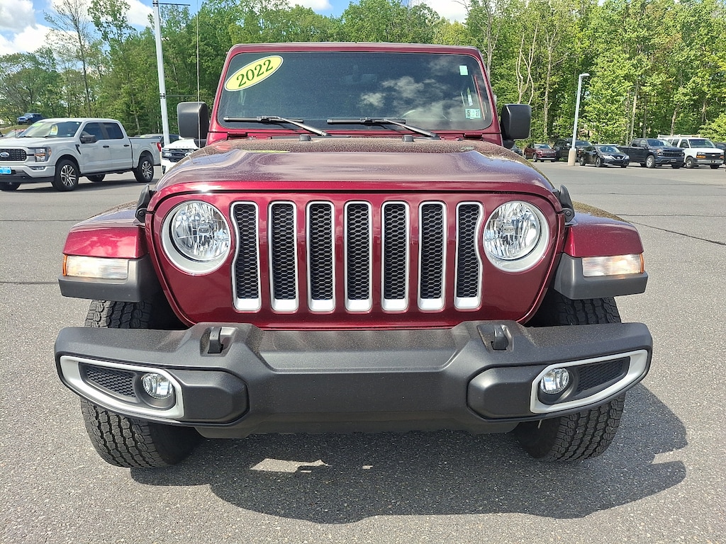 Certified 2022 Jeep Wrangler Unlimited Sahara SUV