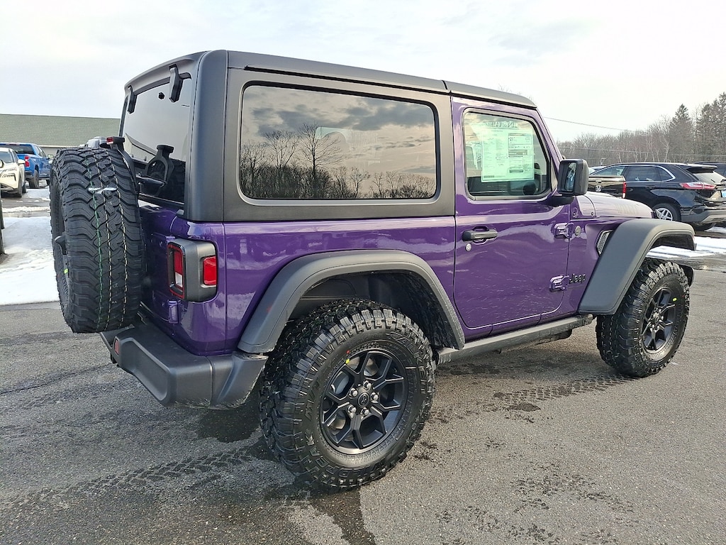 New 2026 Jeep Wrangler 2-Door Willys 4x4 Sport Utility