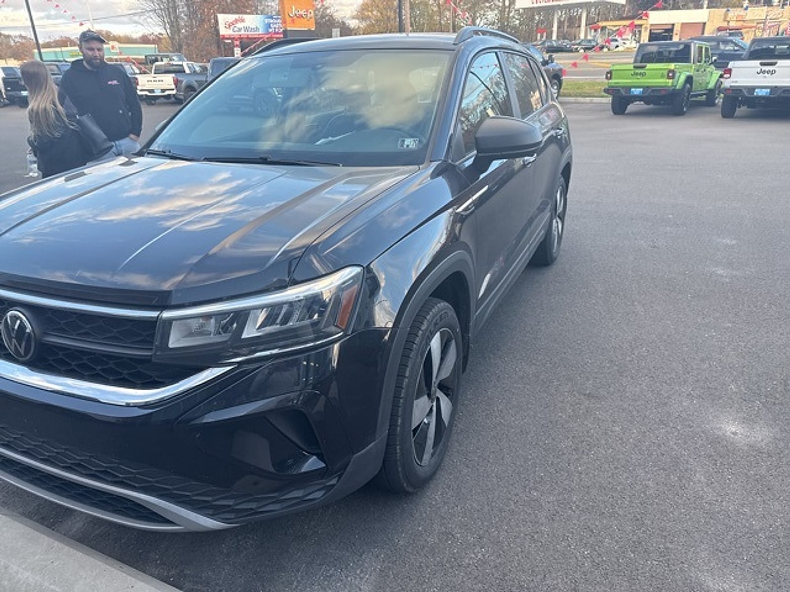 Used 2023 Volkswagen Taos S with VIN 3VVGX7B2XPM358152 for sale in Mount Pocono, PA