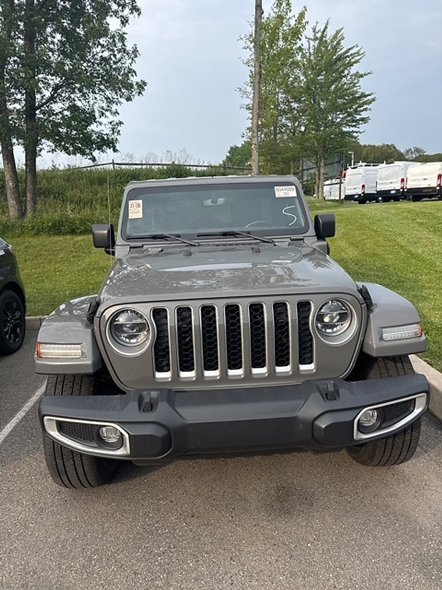 Used 2021 Jeep Wrangler Unlimited Sahara 4XE with VIN 1C4JJXP69MW803025 for sale in Mount Pocono, PA