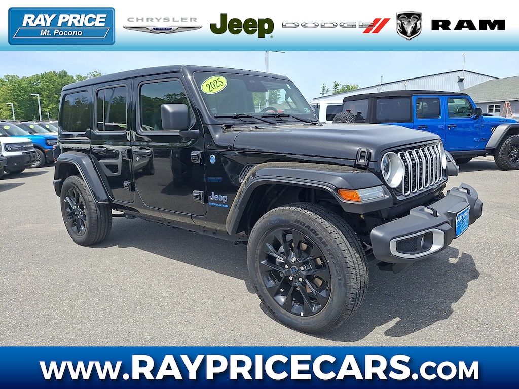 Certified 2025 Jeep Wrangler 4xe Sahara SUV