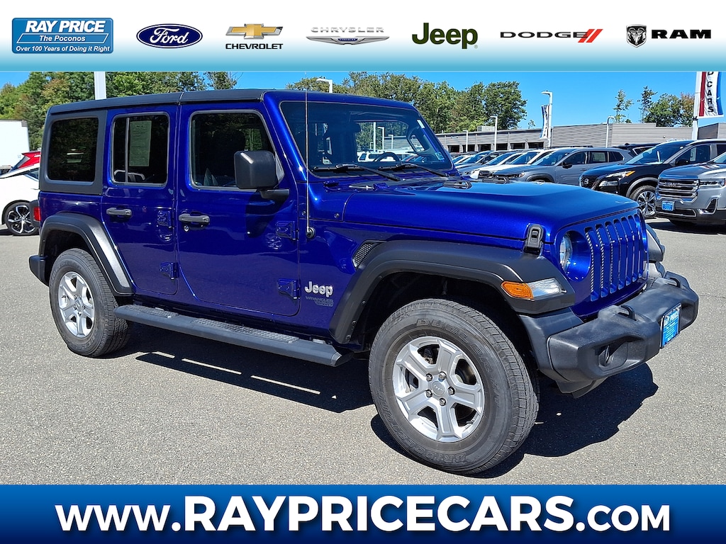 Used 2020 Jeep Wrangler Unlimited Sport SUV