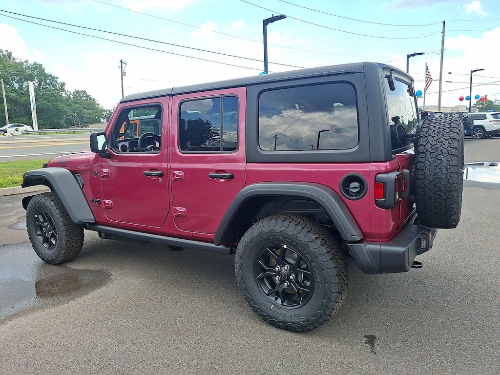 New 2026 Jeep Wrangler 4-Door Willys 4x4 Sport Utility