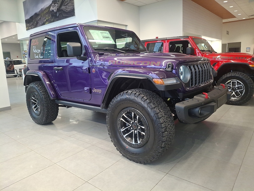 New 2026 Jeep Wrangler 2-Door Recon 4x4 Sport Utility