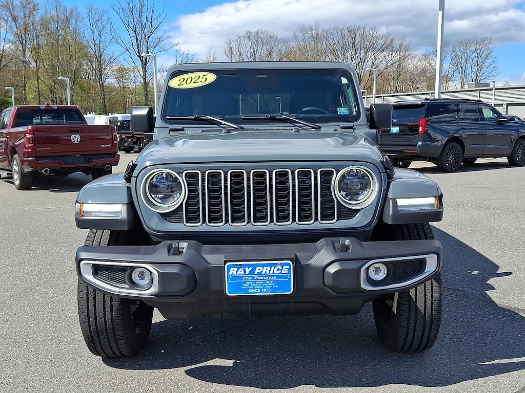 Certified 2025 Jeep Wrangler 4xe Sahara SUV