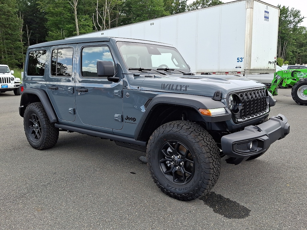 New 2026 Jeep Wrangler 4-Door Willys 4x4 Sport Utility