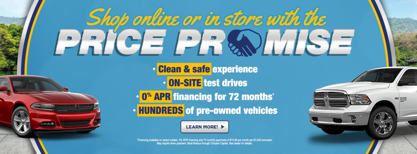 Chrysler Dodge Jeep Ram Dealer Mount Pocono PA Ray Price CDJR