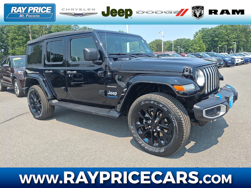 Certified 2023 Jeep Wrangler 4xe Sahara SUV
