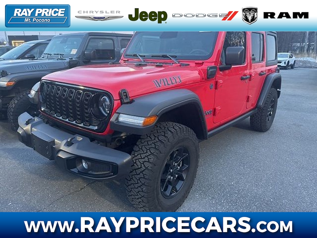 Used 2025 Jeep Wrangler 4xe Sport SUV