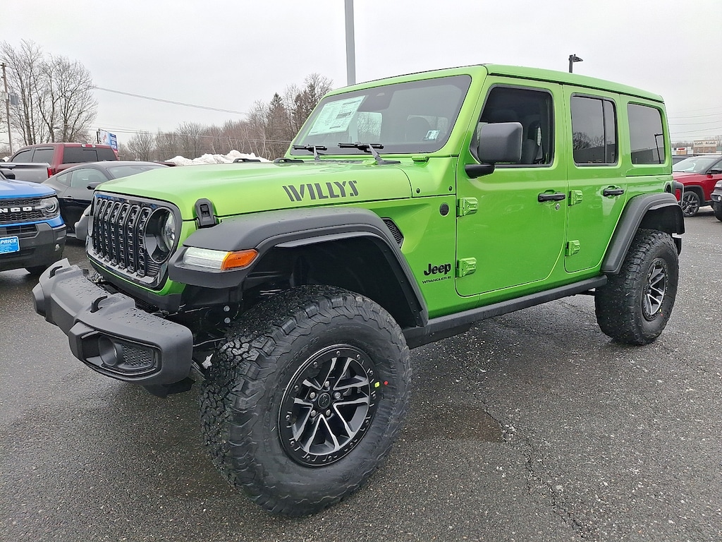 New 2026 Jeep Wrangler 4-Door Willys 4x4 Sport Utility