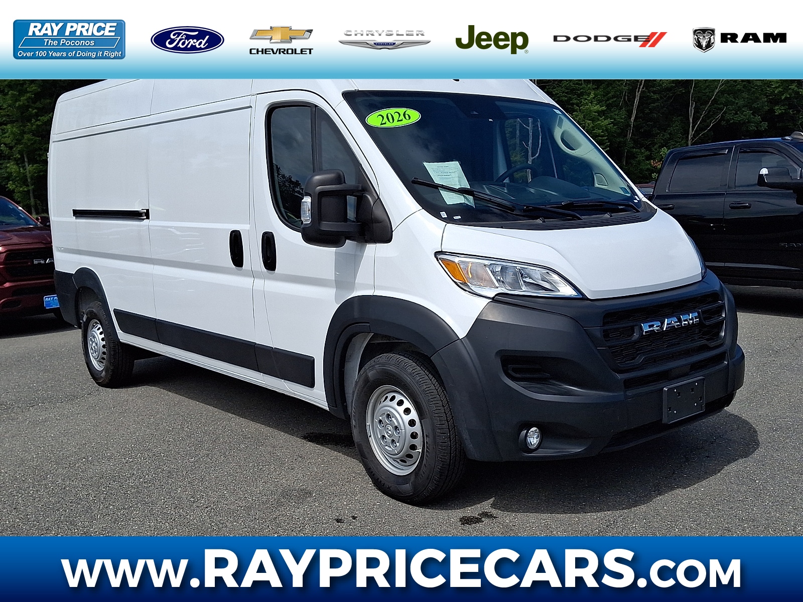 2026 RAM ProMaster Window Van