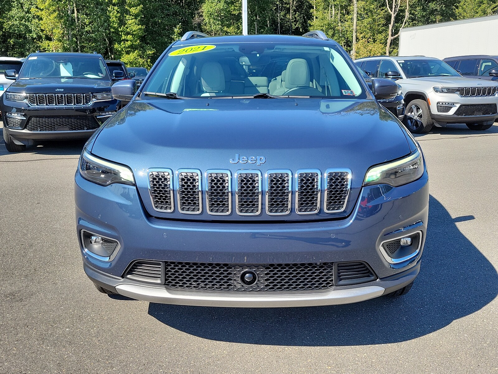 Used 2021 Jeep Cherokee Limited with VIN 1C4PJMDX6MD100595 for sale in Mount Pocono, PA