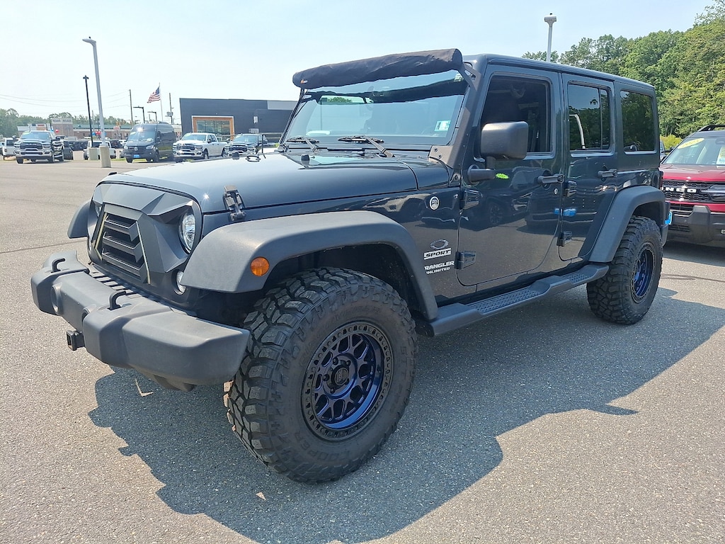 Used 2017 Jeep Wrangler JK Unlimited Sport 4x4 SUV