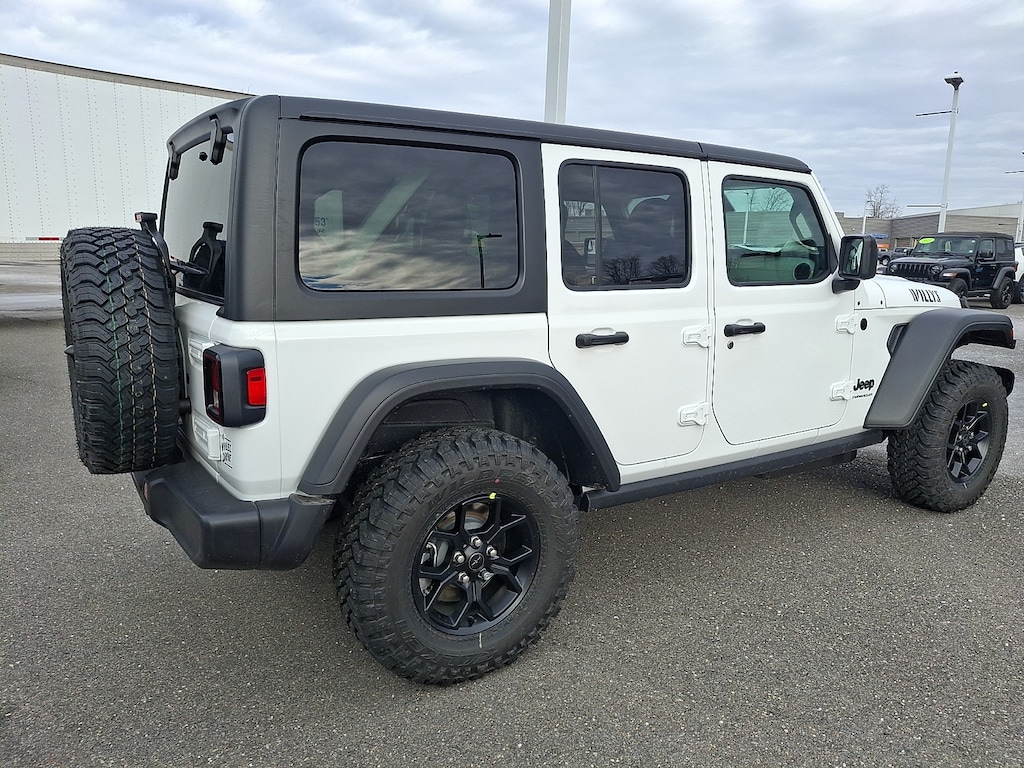 New 2026 Jeep Wrangler 4-Door Willys 4x4 Sport Utility