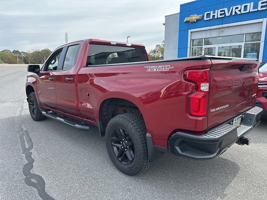 Used 2019 Chevrolet Silverado 1500 Silverado Custom Trail Boss Truck Double Cab