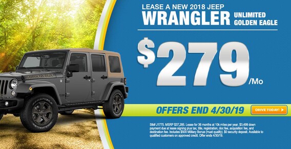 Jeep Wrangler Lease Mount Pocono PA | Ray Price CDJR