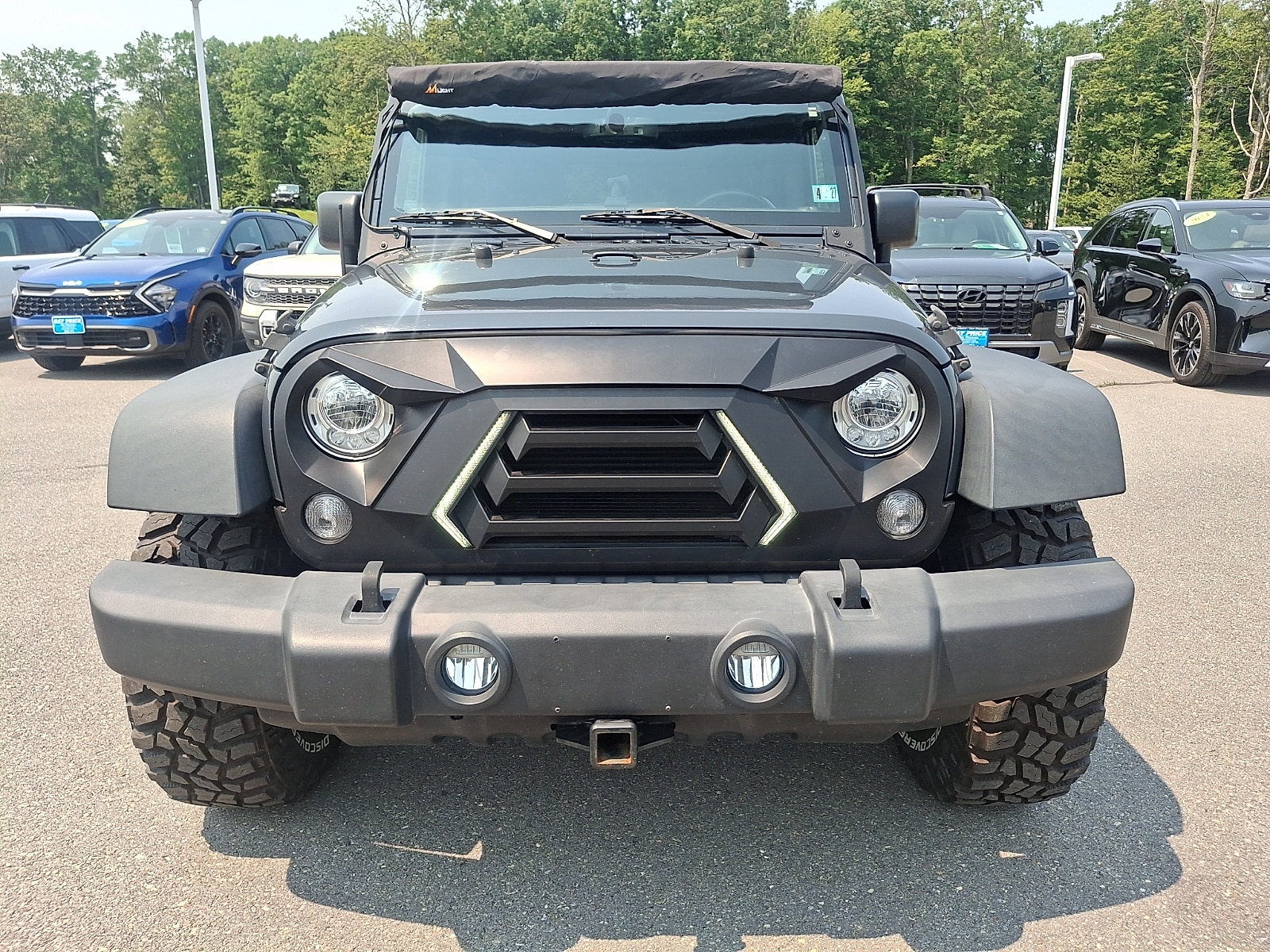 Used 2017 Jeep Wrangler Unlimited Sport S with VIN 1C4BJWDG1HL553623 for sale in Mount Pocono, PA