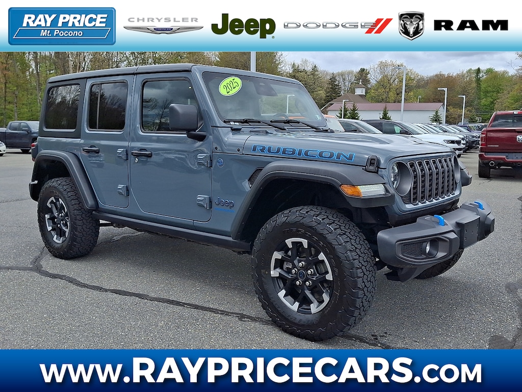 Certified 2025 Jeep Wrangler 4xe Rubicon SUV