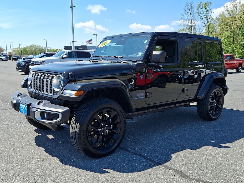 Certified 2025 Jeep Wrangler 4xe Sahara SUV