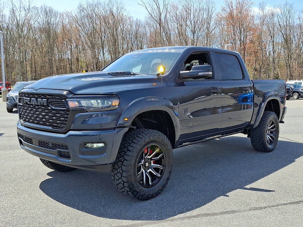 New 2026 Ram 1500 Big Horn Crew Cab Lifted Rocky Ridge 4x4 57 Box Pickup