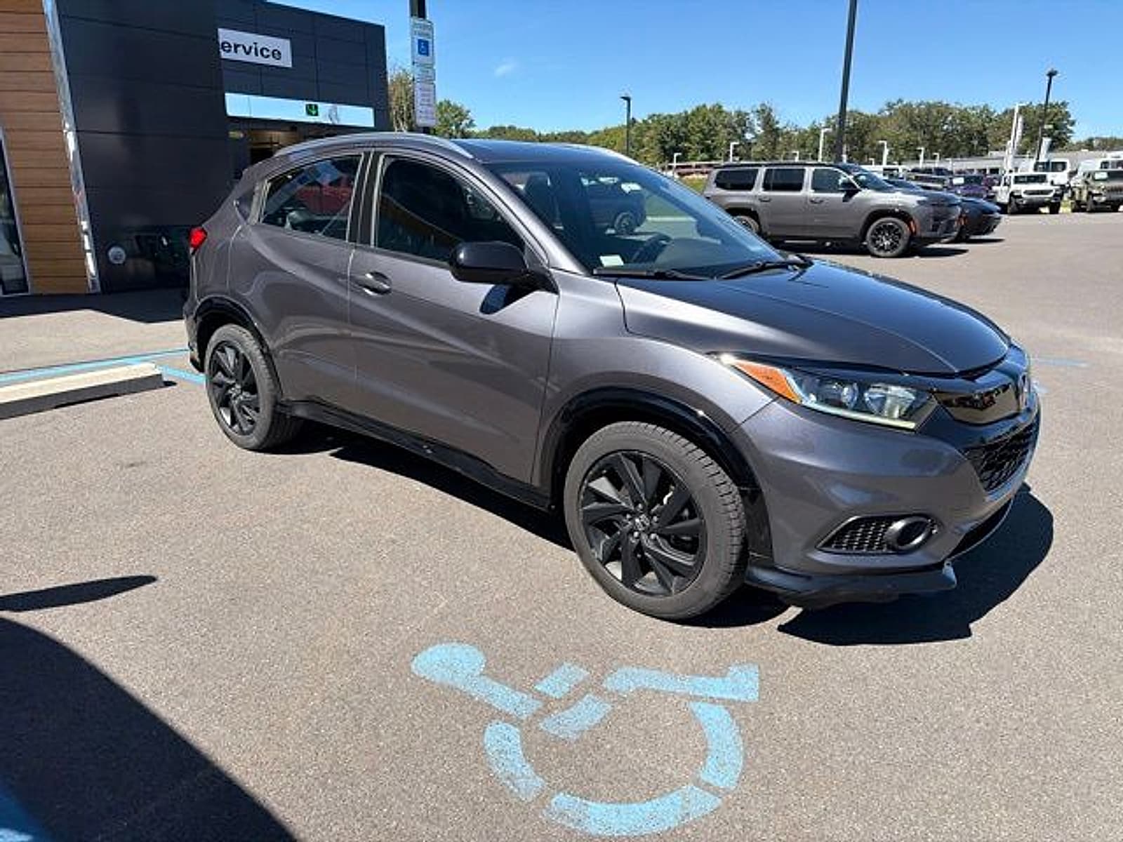 Used 2020 Honda HR-V Sport with VIN 3CZRU6H19LM708187 for sale in Mount Pocono, PA