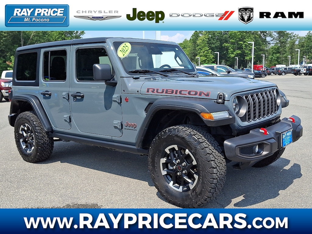 Certified 2025 Jeep Wrangler Rubicon SUV