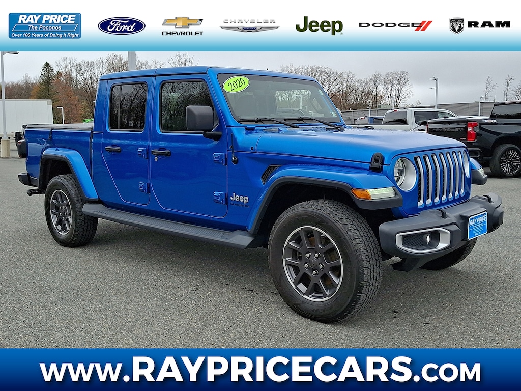 Used 2020 Jeep Gladiator Overland Truck Crew Cab