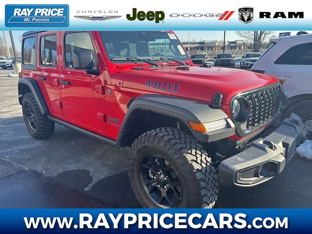 Certified 2025 Jeep Wrangler 4xe Sport SUV