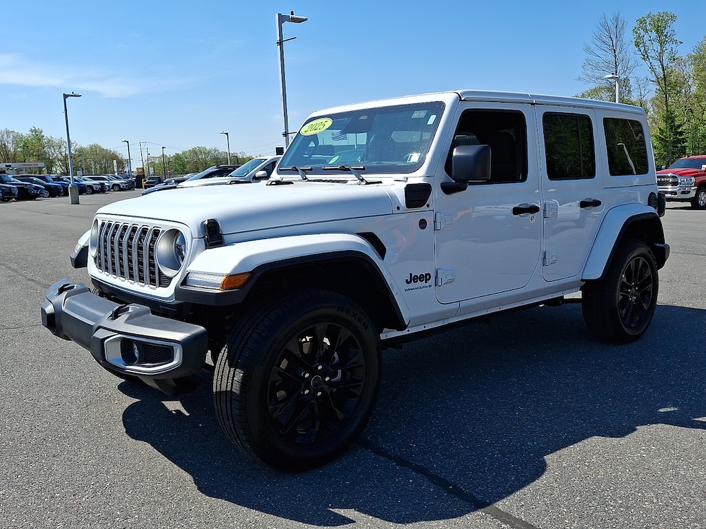 Certified 2025 Jeep Wrangler 4xe Sahara SUV
