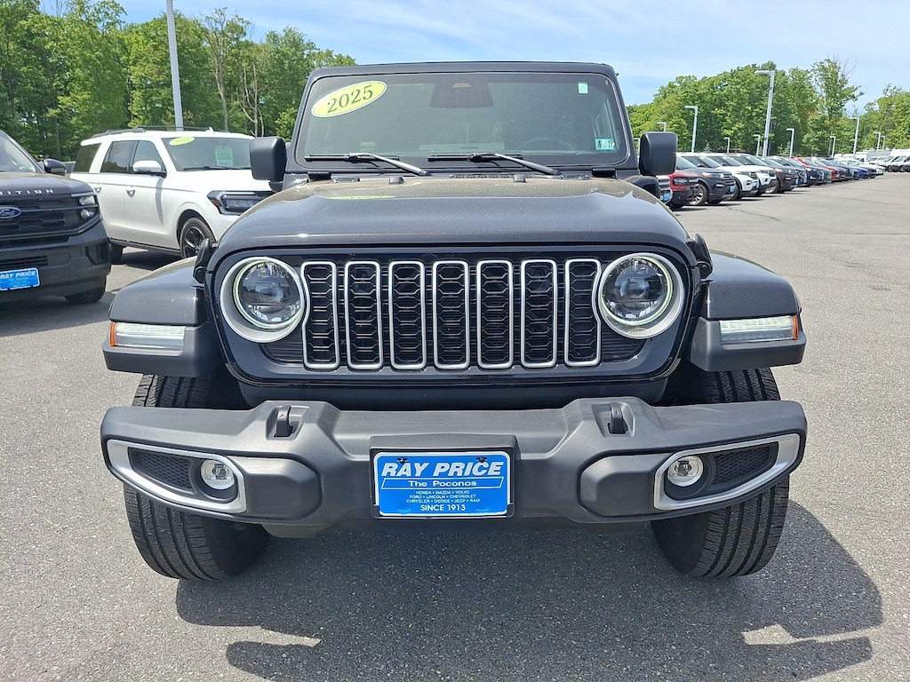 Certified 2025 Jeep Wrangler 4xe Sahara SUV