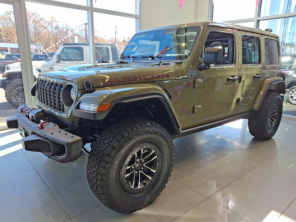 New 2026 Jeep Wrangler Rubicon X Sport Utility
