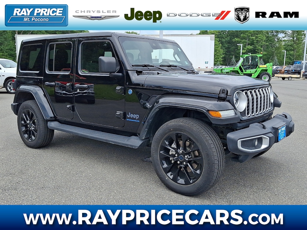 Certified 2025 Jeep Wrangler 4xe Sahara SUV