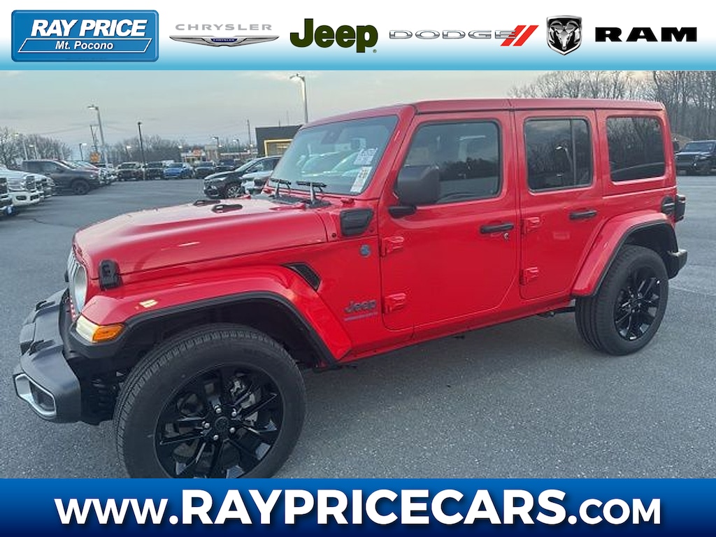 Used 2025 Jeep Wrangler 4xe Sahara SUV